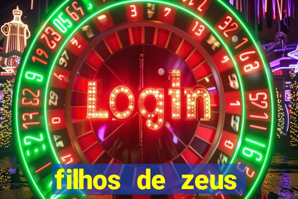 filhos de zeus mitologia grega